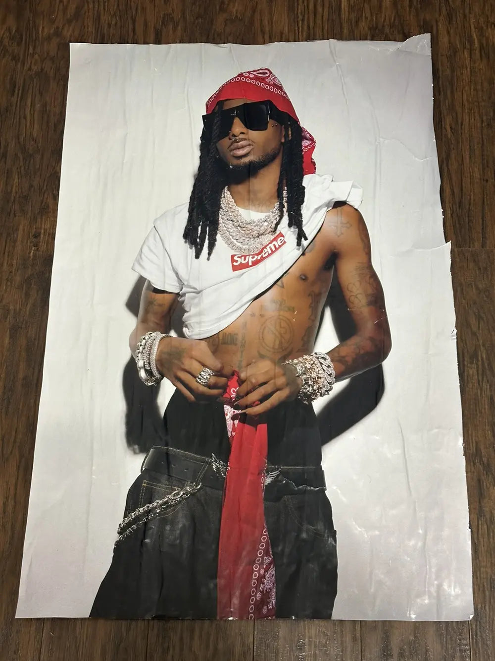 Supreme Playboi Carti Poster - Flawed