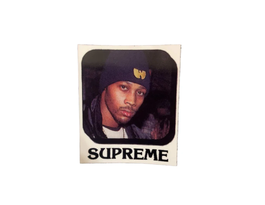 Supreme RZA Wu Tang Sticker FW25