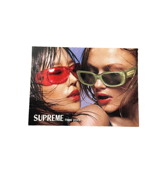 Supreme Sunglasses Girls Eyewear Sticker SS23