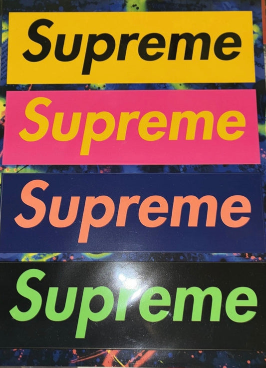Supreme Volume 6 Sticker Sheet