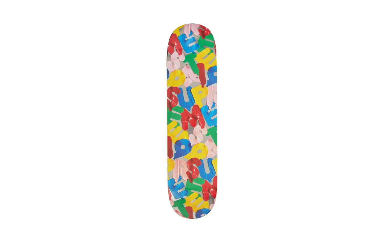 Supreme Balloons Skateboard Deck Silver