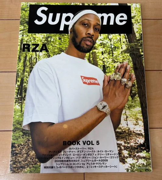 Supreme Magazine Vol.5 RZA 2009 Japan Magazine - No Sticker sheet