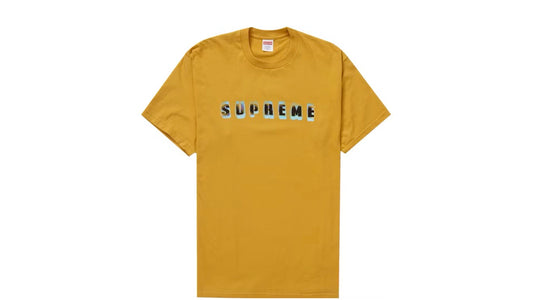 Supreme Stencil T-Shirt Mustard (New Size XXL)
