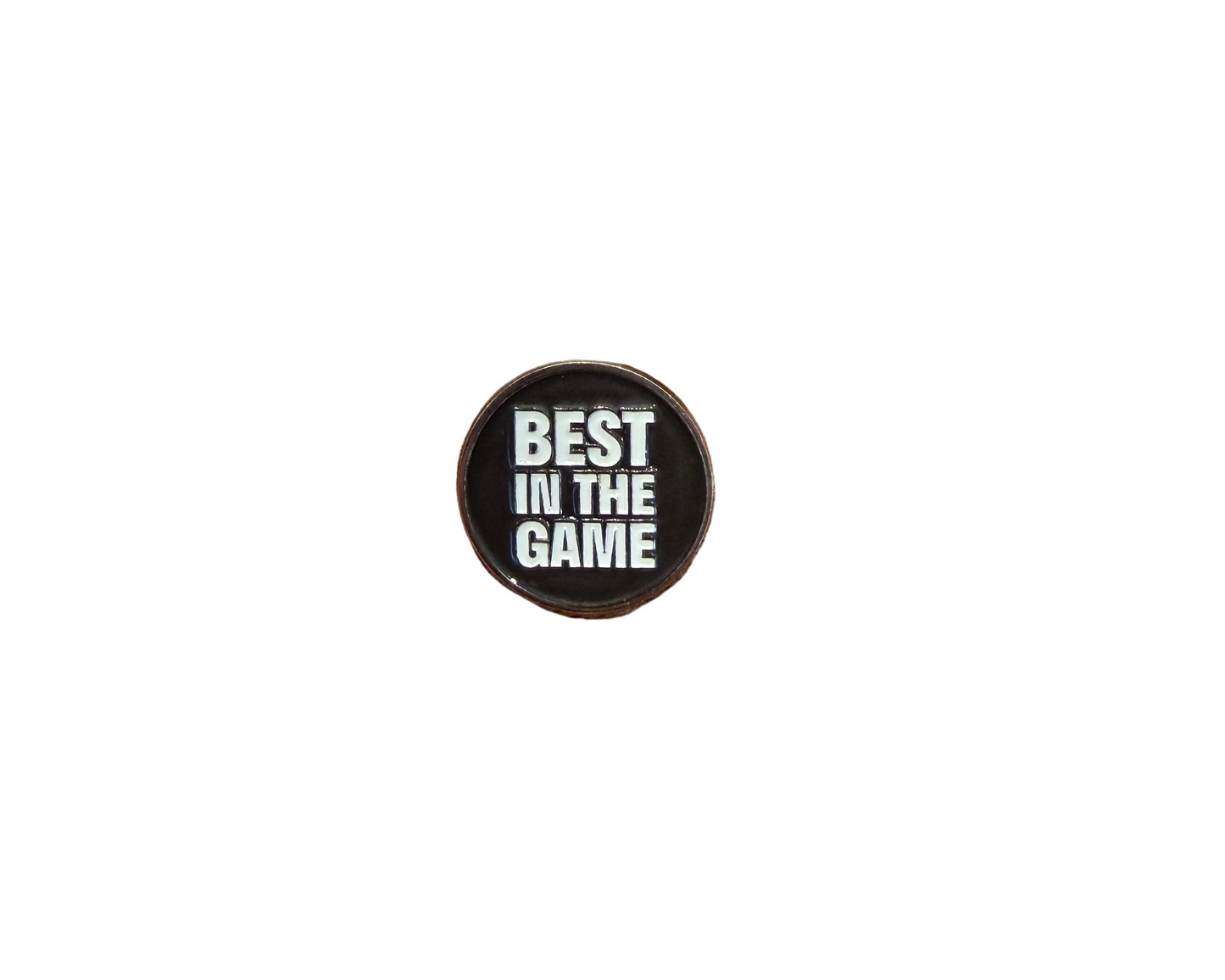 Custom Best In The Game Hat Pin