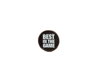 Custom Best In The Game Hat Pin