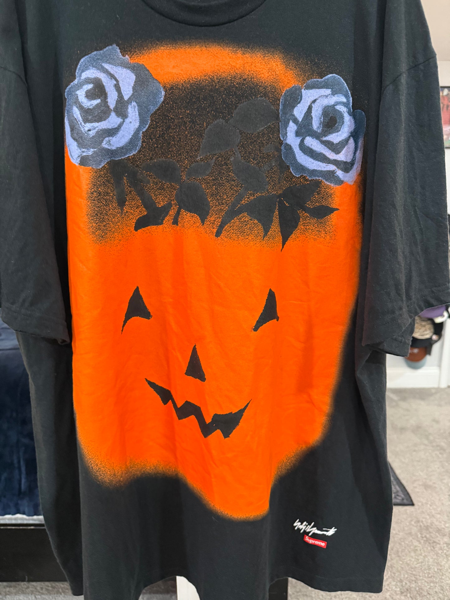Supreme Yohji Yamamoto Pumpkin T-Shirt (Pre owned Size XXL)