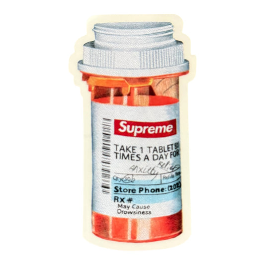 Supreme Pills Sticker FW26