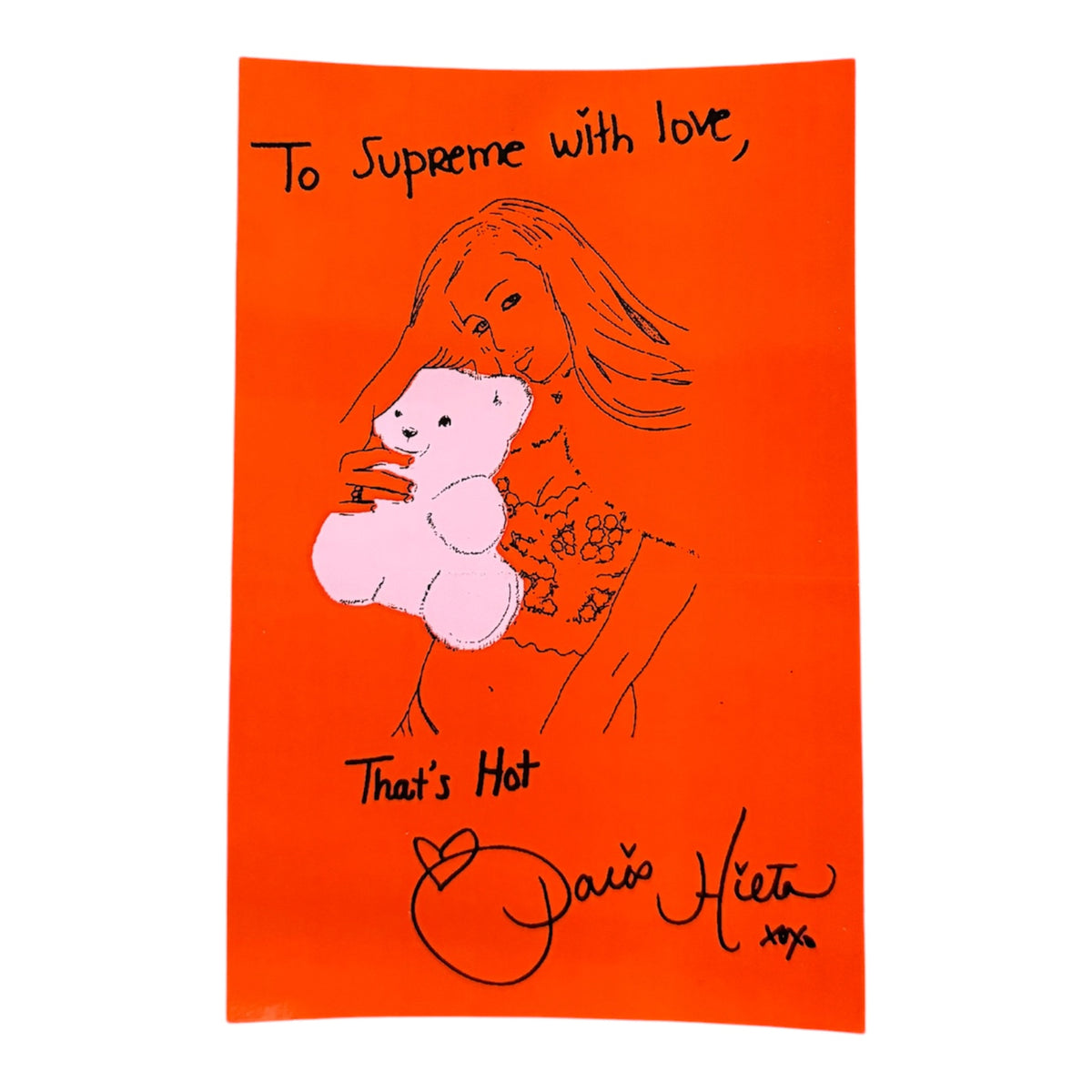 Supreme Paris Sticker FW26