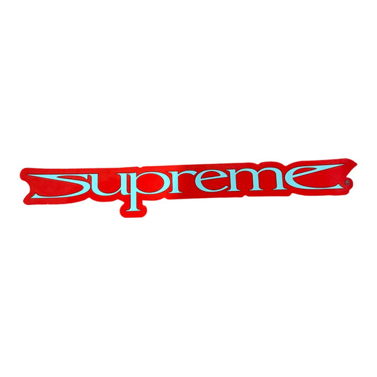 Supreme Sharp Red Sticker FW26