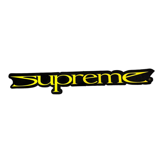 Supreme Sharp Black Sticker FW26