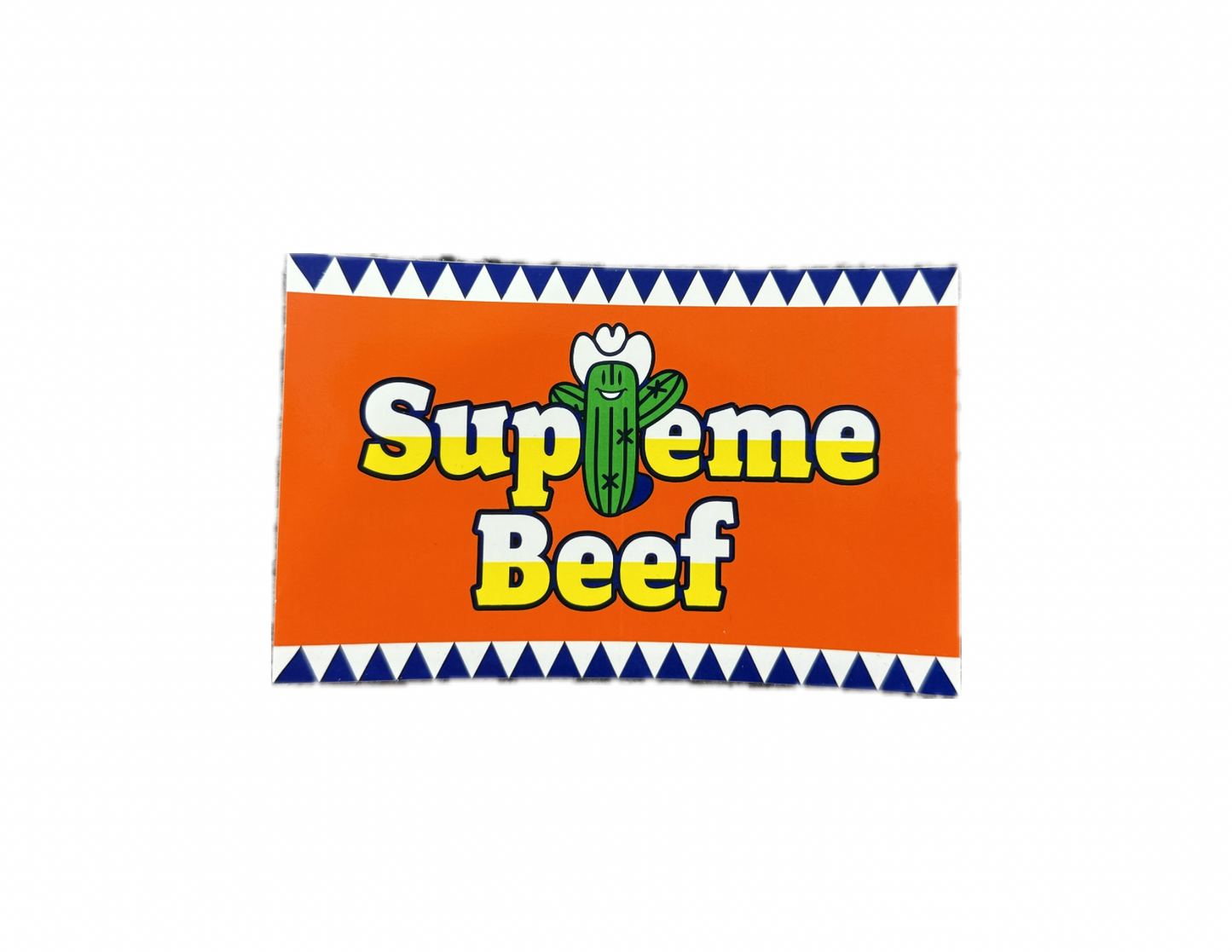 Supreme Western Beef Logo Sticker SS25
