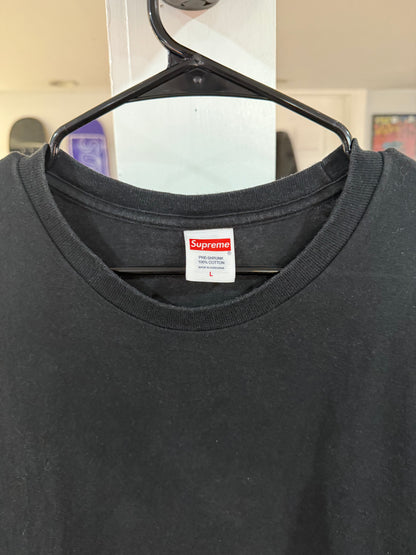 Supreme Satan Black T-Shirt (Size Large Worn)