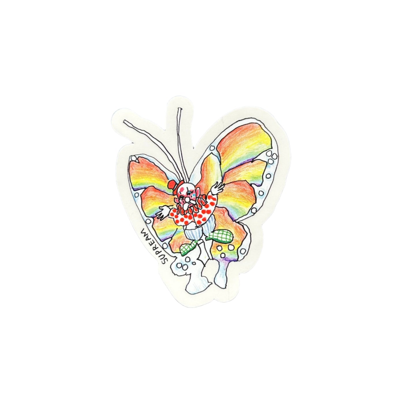 Supreme Butterfly Gonz Sticker SS16