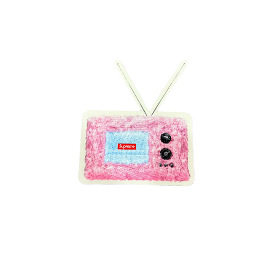 Supreme TV Sticker SS18