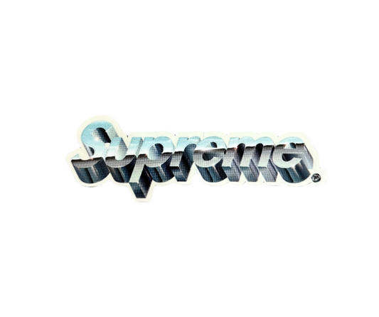 Supreme Chrome Logo Sticker SS20