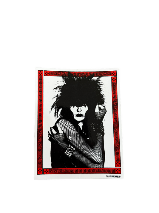 Supreme Siouxsie Sioux Sticker SS14