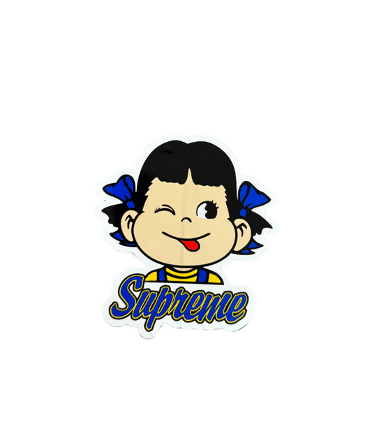 Supreme Candy Girl Sticker Blue SS15