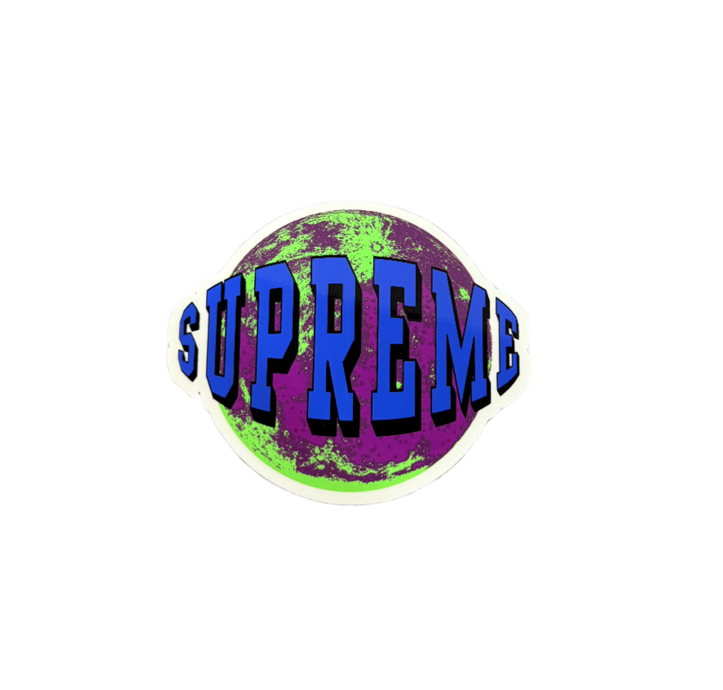 Supreme Lunar Planet Sticker FW15