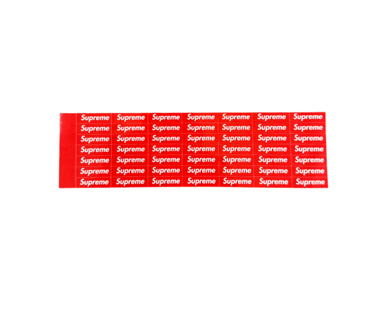 Supreme 49 Mini Red Box Logo Stickers SS24