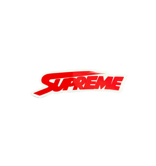 Supreme Mont Blanc Sticker Red FW23