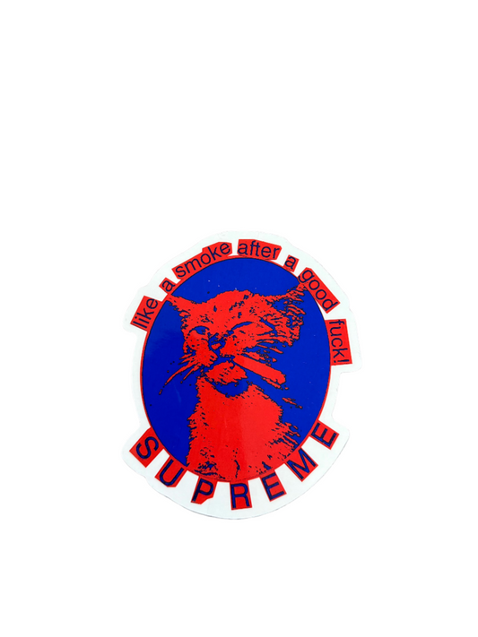 Supreme Smoke Sticker SS23