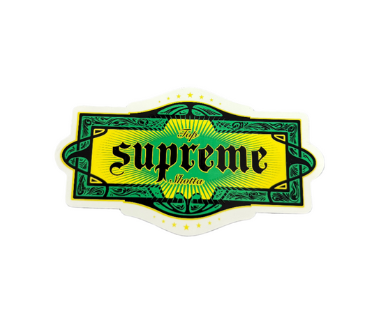 Supreme Top Shotta Sticker SS22