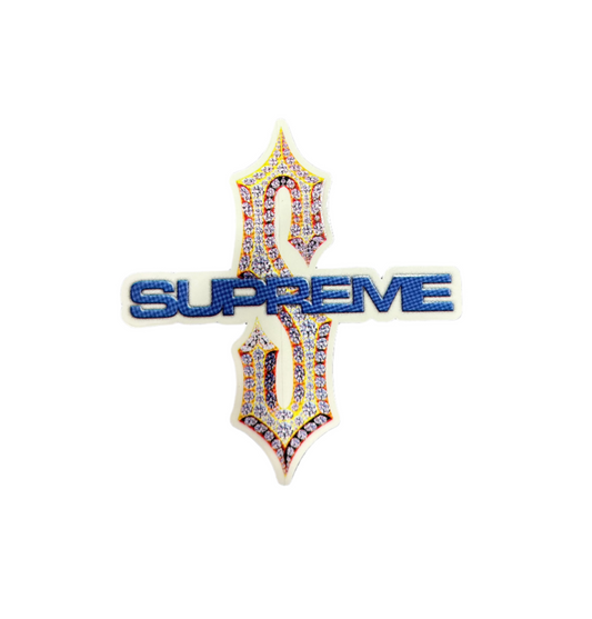 Supreme Diamond Sticker SS18