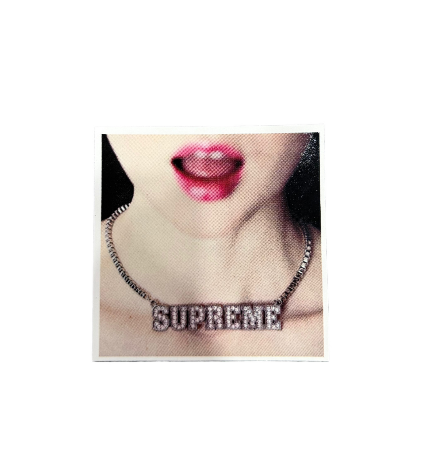 Supreme Necklace Sticker SS18