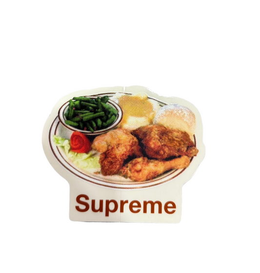 Supreme Chicken Dinner Sticker SS18
