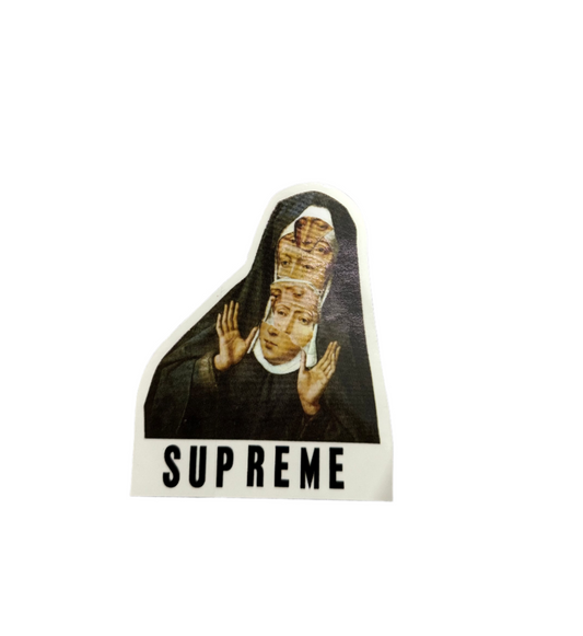 Supreme Nun Sticker SS17
