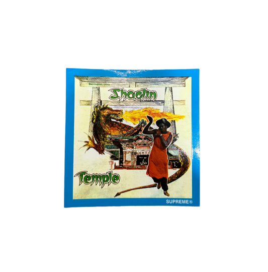 Supreme Shaolin Temple Sticker SS16