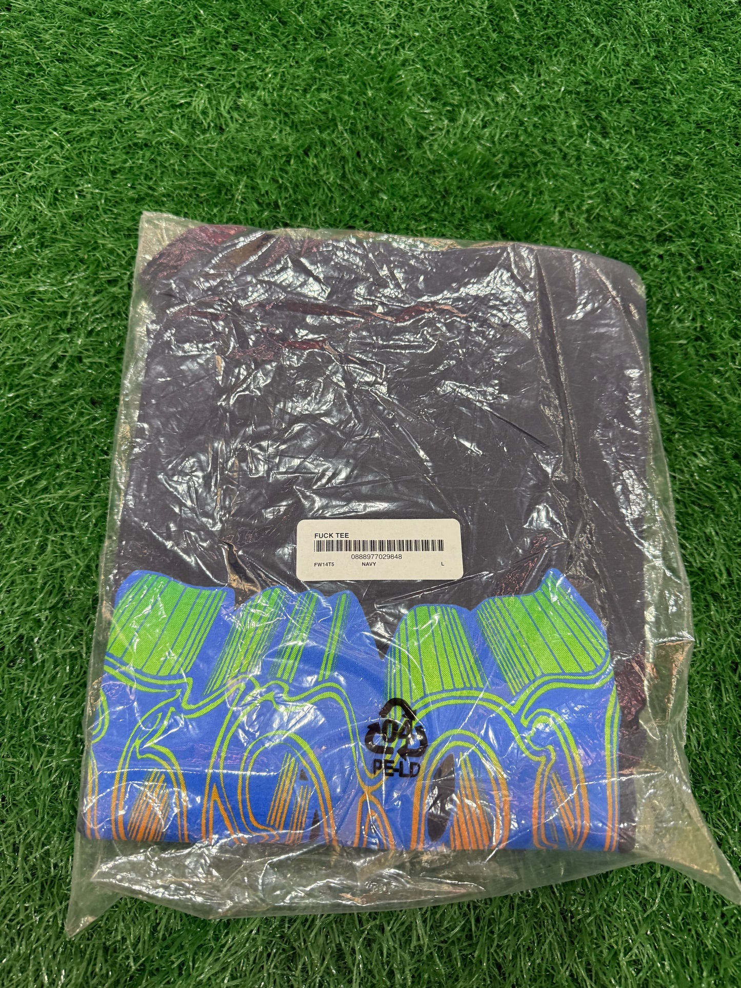 Supreme FW14 Fuck T-Shirt (New Large)