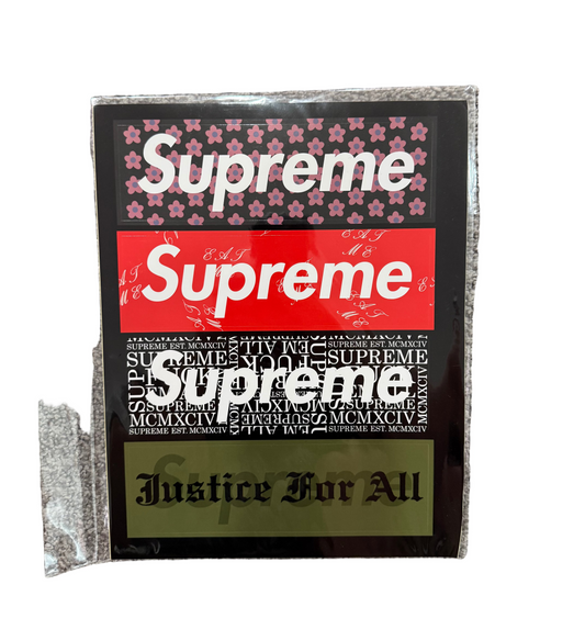 Supreme Magazine Justice For All Sticker Sheet