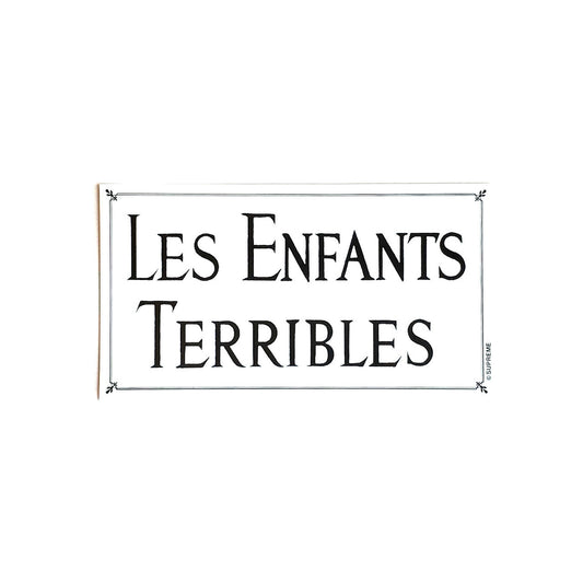 Supreme Les Enfants Terribles Sticker White FW12