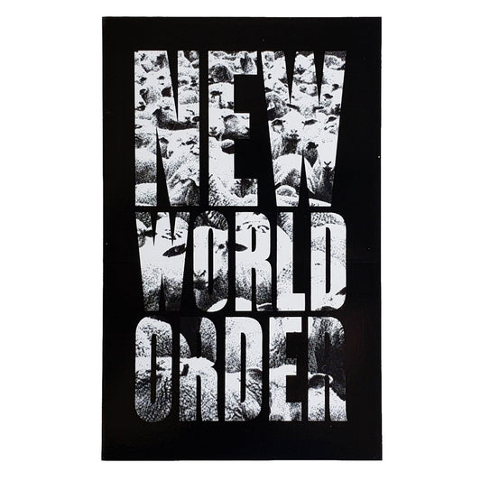 Supreme New World Order Sticker SS07