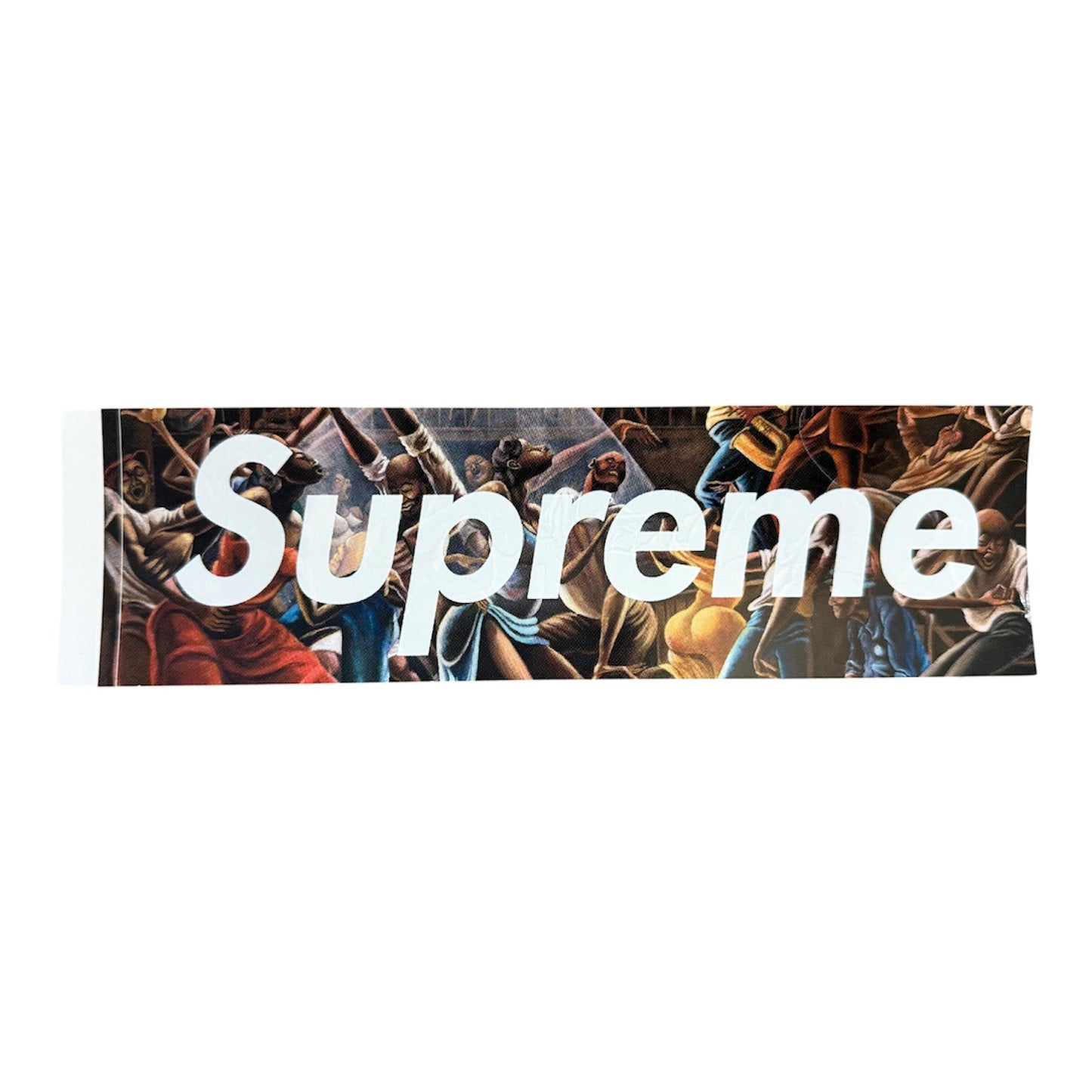 Supreme Ernie Barnes Box Logo Sticker SS25