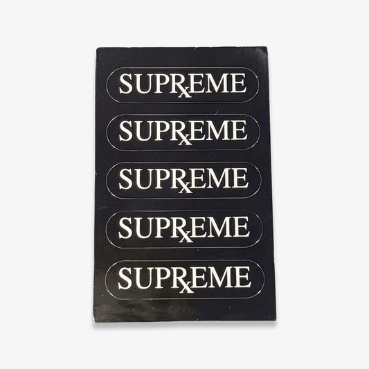 Supreme Rx Black Mini Sticker FW25