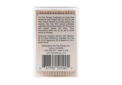 Supreme Tea Tree Oil Toothpicks (From 2014)