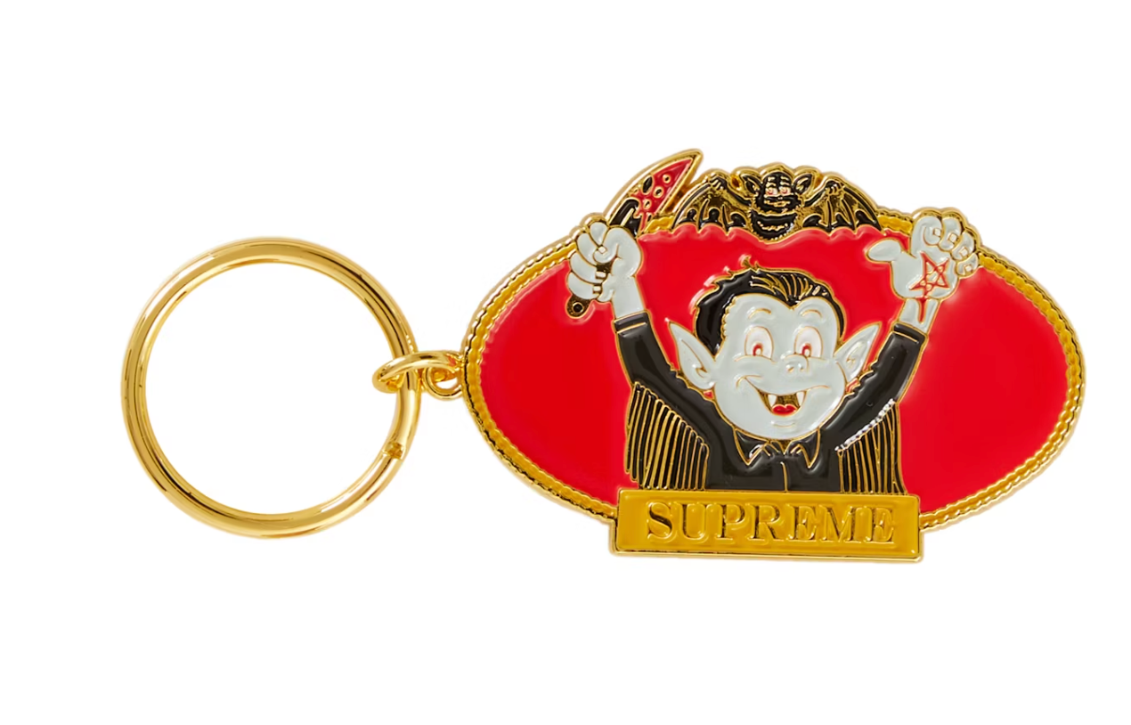 Supreme Red Vampire Boy Keychain