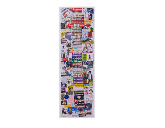 Supreme Phaidon Sticker Door Friends & Family Poster From Book