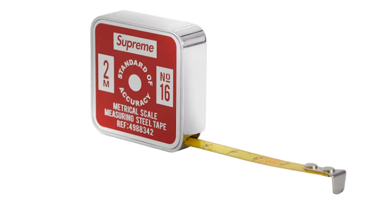 Supreme Penco Tape Measure (Metric) Red