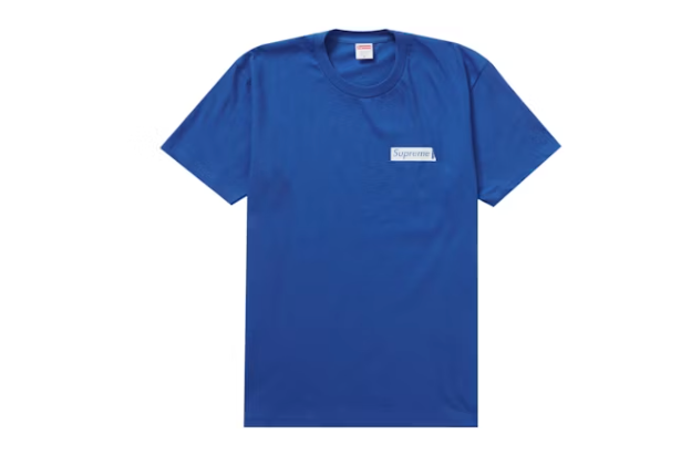 Supreme Royal Static T-Shirt (New Size Large)