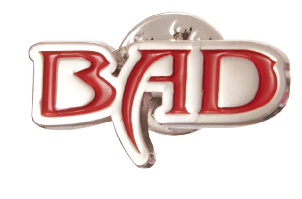 Supreme Bad Pin Red