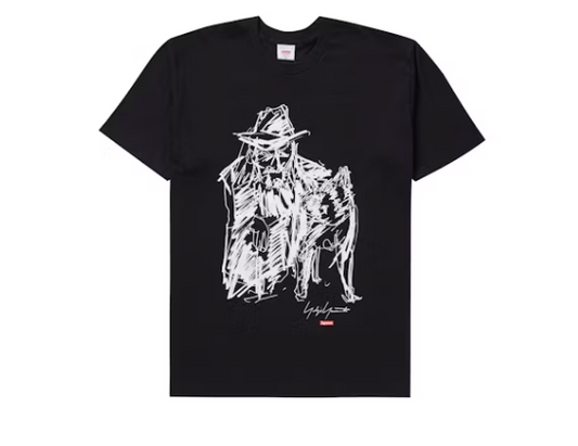 Supreme Yohji Yamamoto Scribble Portrait T-Shirt (Size Large Used)