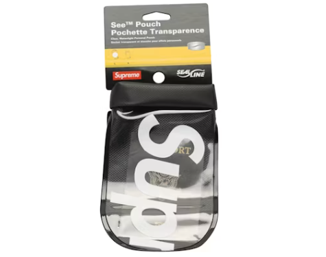 Supreme SealLine See Pouch Large Black
