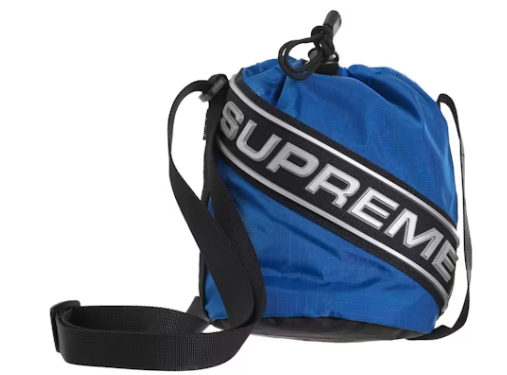Supreme Small Cinch Pouch Blue