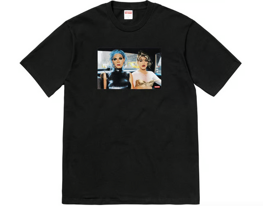 Supreme Nan Goldin Misty and Jimmy Paulette T-Shirt Black (Used Size Large)