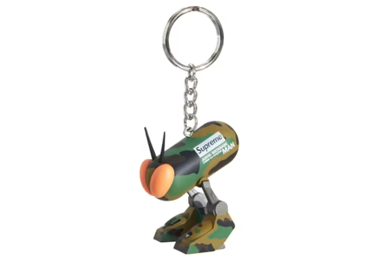 Supreme JUNYA WATANABE CDG MAN Bug Keychain Woodland Camo