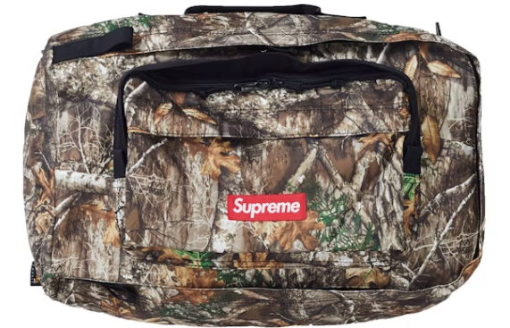 Supreme Duffle Bag (FW19) Real Tree Camo