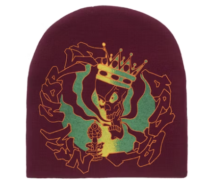 Supreme New World Order Beanie Cardinal